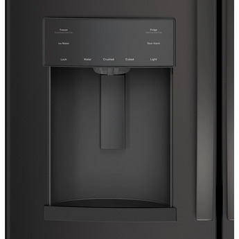 GE 36" 22.2 cu.ft. Black Slate Counter Depth French Door Refrigerator - Energy Star — thumbnail 3