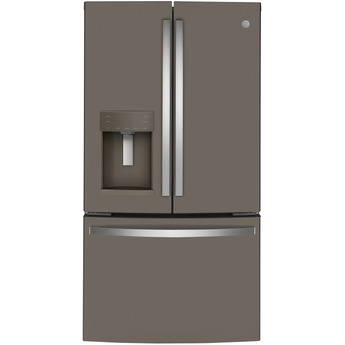 GE 36" 22.2 cu.ft. Slate Counter Depth French Door Refrigerator - Energy Star