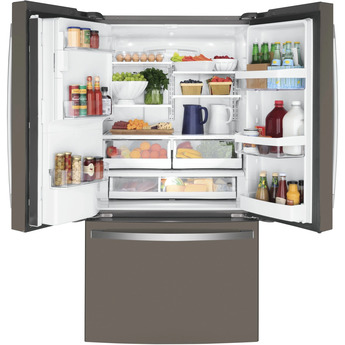 GE 36" 22.2 cu.ft. Slate Counter Depth French Door Refrigerator - Energy Star — thumbnail 11