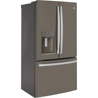 GE 36" 22.2 cu.ft. Slate Counter Depth French Door Refrigerator - Energy Star — thumbnail 4