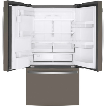 GE 36" 22.2 cu.ft. Slate Counter Depth French Door Refrigerator - Energy Star — thumbnail 6