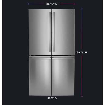 GE Profile PAD28BYTFS 36 Inch French Door Refrigerator — thumbnail 40