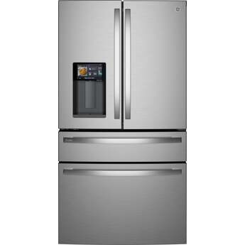 GE Profile Series 36 Inch Refrigerator With Electronic Controls, Stainless Steel Interior Accents, LED Lighting, Glass Shelving, Energy Star Rating And Wifi: Fingerprint Resistant Stainless Steel — thumbnail 13