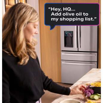 GE Profile Series 36 Inch Refrigerator With Electronic Controls, Stainless Steel Interior Accents, LED Lighting, Glass Shelving, Energy Star Rating And Wifi: Fingerprint Resistant Stainless Steel — thumbnail 22