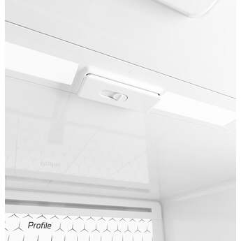 GE Profile Series 36 Inch Refrigerator With Electronic Controls, Stainless Steel Interior Accents, LED Lighting, Glass Shelving, Energy Star Rating And Wifi: Fingerprint Resistant Stainless Steel — thumbnail 32