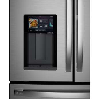 GE Profile Series 36 Inch Refrigerator With Electronic Controls, Stainless Steel Interior Accents, LED Lighting, Glass Shelving, Energy Star Rating And Wifi: Fingerprint Resistant Stainless Steel — thumbnail 8