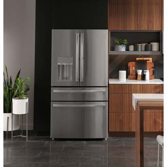 GE Profile Counter Depth French Door Refrigerator, in Fingerprint Resistant Stainless Steel — thumbnail 2