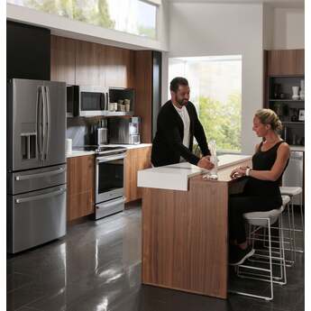 GE Profile Counter Depth French Door Refrigerator, in Fingerprint Resistant Stainless Steel — thumbnail 26