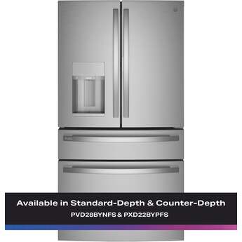 GE Profile Counter Depth French Door Refrigerator, in Fingerprint Resistant Stainless Steel — thumbnail 35