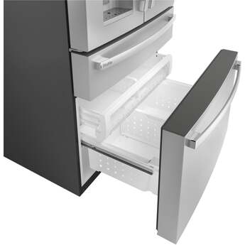 GE Profile Counter Depth French Door Refrigerator, in Fingerprint Resistant Stainless Steel — thumbnail 4