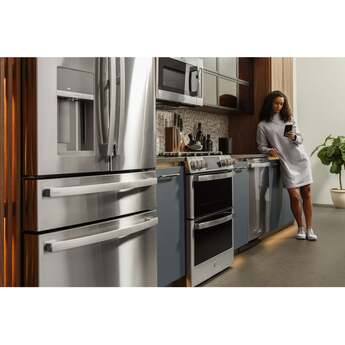GE Profile Counter Depth French Door Refrigerator, in Fingerprint Resistant Stainless Steel — thumbnail 7