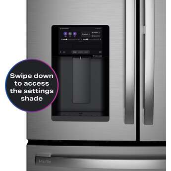 GE Profile Series 36 inch 22 Cu. Ft. Counter Depth Refrigerator With Electronic Controls, LED Lighting, Glass Shelves, Energy Star Rating And Wifi: Fingerprint Resistant Stainless Steel — thumbnail 24