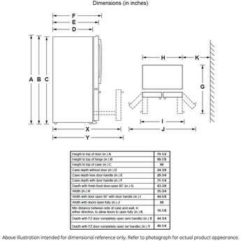 GE Profile 36" 22.1 cu.ft. Fingerprint Resistant Stainless Steel Counter Depth French Door Refrigerator with AutoFill - Energy Star — thumbnail 22