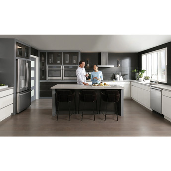 GE Profile 36" 22.1 cu.ft. Fingerprint Resistant Stainless Steel Counter Depth French Door Refrigerator with AutoFill - Energy Star — thumbnail 3