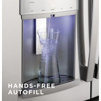 GE Profile 36" 22.1 cu.ft. Fingerprint Resistant Stainless Steel Counter Depth French Door Refrigerator with AutoFill - Energy Star — thumbnail 4