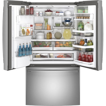 GE Profile 36" 22.1 cu.ft. Fingerprint Resistant Stainless Steel Counter Depth French Door Refrigerator with AutoFill - Energy Star — thumbnail 6