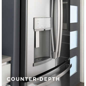 GE Profile 36" 22.1 cu.ft. Fingerprint Resistant Stainless Steel Counter Depth French Door Refrigerator with AutoFill - Energy Star — thumbnail 7