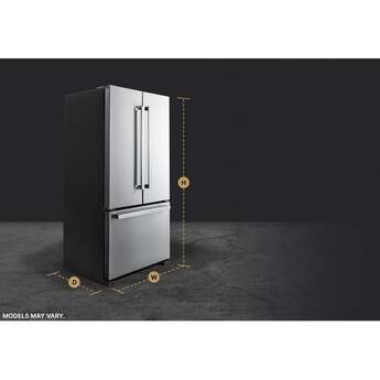 Jenn Air JFFCF72DKM NOIR 36 Inch 21.89 Cu. Ft. Counter Depth French Door Refrigerator: Stainless Steel Finish — thumbnail 11