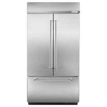 Kitchen Aid KitchenAid 42" 24.2 cu. ft. Stainless Steel Built-In Frost Free French Door Refr