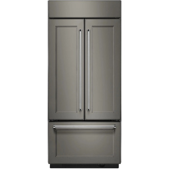 Kitchen Aid KitchenAid 36" 20.8 cu. ft. Custom Panel Built-In French Door Refrigerator with