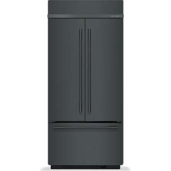 KitchenAid French Door (3 Door) Built In Refrigerator With Non Dispenser  36 In Wide And Stainless Steel With PrintShield Finish Color: Juniper