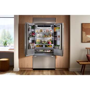 KitchenAid French Door (3 Door) Built In Refrigerator With Non Dispenser  36 In Wide And Stainless Steel With PrintShield Finish Color: Stainless Steel with PrintShield Finish — thumbnail 12