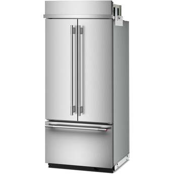 KitchenAid French Door (3 Door) Built In Refrigerator With Non Dispenser  36 In Wide And Stainless Steel With PrintShield Finish Color: Stainless Steel with PrintShield Finish — thumbnail 13
