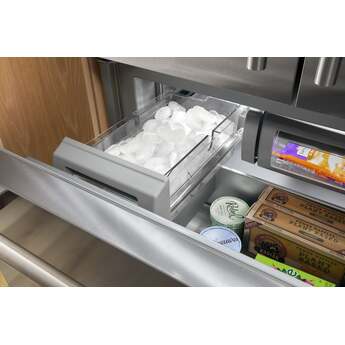 KitchenAid French Door (3 Door) Built In Refrigerator With Non Dispenser 42 In Wide And Stainless Steel With PrintShield Finish Color: Black Ore — thumbnail 13