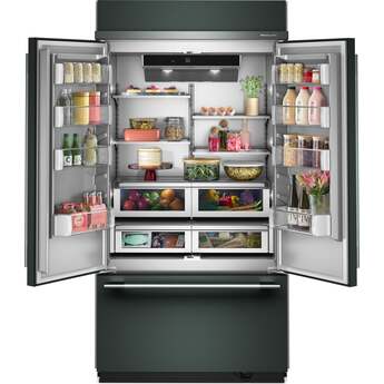 KitchenAid French Door (3 Door) Built In Refrigerator With Non Dispenser  42 In Wide And Stainless Steel With PrintShield Finish Color: Juniper — thumbnail 3