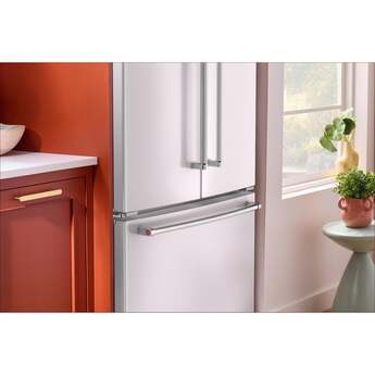 KitchenAid 36 Inch Freestanding Counter-Depth French Door Refrigerator with 20 Cu. Ft. Total Capacity, Interior Water Dispenser, Ice Maker, Spill-Resistant Framed Shelves, Wood-Look Nesting Shelf, Ultra-Bright LED Lighting, ExtendFresh™ Temperature Management System and ENERGY STAR® Certified: White — thumbnail 21