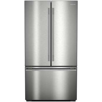 KitchenAid French Door Refrigerator With 26 Cu. Ft. Capacity Counter Depth And Stainless Steel With PrintShield Finish Color: Stainless Steel with PrintShield Finish — thumbnail 4