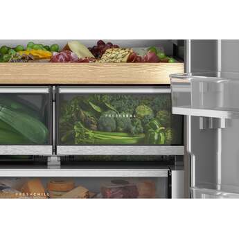 KitchenAid French Door Refrigerator With 26 Cu. Ft. Capacity Counter Depth And Stainless Steel With PrintShield Finish Color: Stainless Steel with PrintShield Finish — thumbnail 7