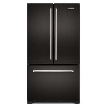 Kitchen Aid KitchenAid 36" 22 cu. ft. Black Stainless Steel Counter Depth French Door Refrig