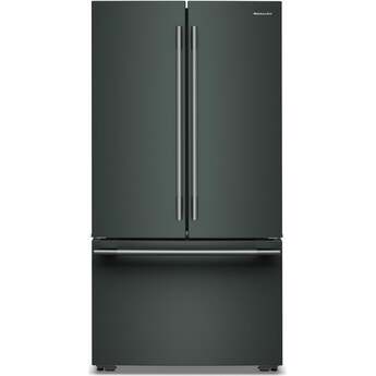 KitchenAid French Door Refrigerator With 26 Cu. Ft. Capacity Counter Depth  And Stainless Steel With PrintShield Finish Color: Juniper