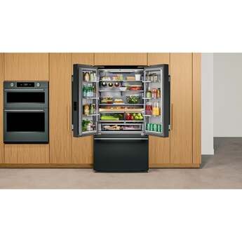 KitchenAid French Door Refrigerator With 26 Cu. Ft. Capacity Counter Depth  And Stainless Steel With PrintShield Finish Color: Juniper — thumbnail 4