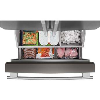 KitchenAid French Door Refrigerator With 26 Cu. Ft. Capacity Counter Depth  And Stainless Steel With PrintShield Finish Color: Stainless Steel with PrintShield Finish — thumbnail 11