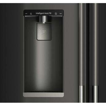 KitchenAid 36 Inch Counter-Depth French Door Refrigerator With Auto Fill: Black Ore — thumbnail 2