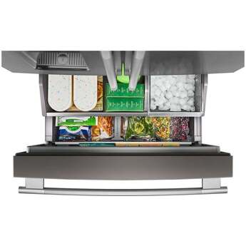 KitchenAid 36 Inch Counter-Depth French Door Refrigerator With Auto Fill: Stainless Steel — thumbnail 2