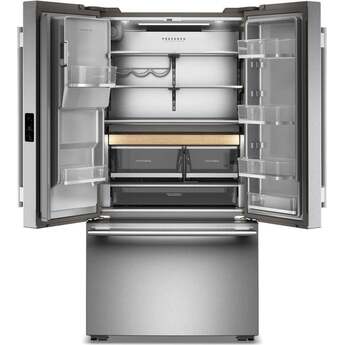 KitchenAid 36 Inch Counter-Depth French Door Refrigerator With Auto Fill: Stainless Steel — thumbnail 8