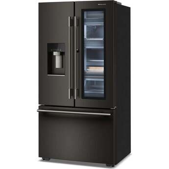 KitchenAid 36-inch, 23.33 cu. ft. smart counter-depth French Door Refrigerator: Black Ore — thumbnail 8