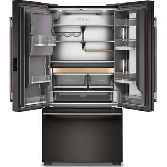 KitchenAid 36-inch, 23.33 cu. ft. smart counter-depth French Door Refrigerator: Black Ore — thumbnail 9