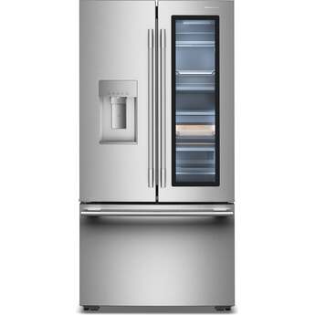 KitchenAid 36-inch, 23.33 cu. ft. smart counter-depth French Door Refrigerator: Stainless Steel
