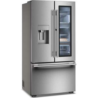 KitchenAid 36-inch, 23.33 cu. ft. smart counter-depth French Door Refrigerator: Stainless Steel — thumbnail 6