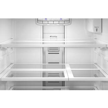 KitchenAid KRFF330SPS 20 cu. Ft. 30-Inch Width Standard Depth French Door Refrigerator PrintShield stainless — thumbnail 4