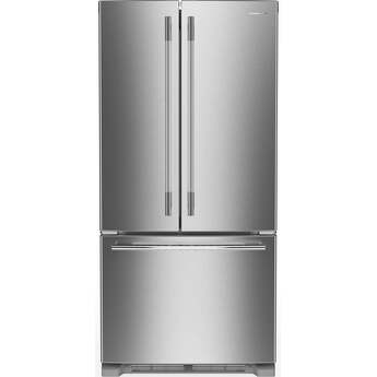 KitchenAid KRFF333SPS 22 Cu. Ft. 33-Inch Standard-Depth French Door Refrigerator PrintShield stainless
