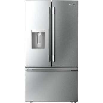 KitchenAid French Door Refrigerator With 26 Cu. Ft. Capacity Full Depth  And Stainless Steel With PrintShield Finish Color: Stainless Steel with PrintShield Finish