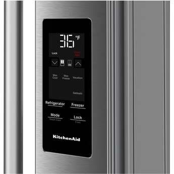 KitchenAid French Door Refrigerator With 26 Cu. Ft. Capacity Full Depth  And Stainless Steel With PrintShield Finish Color: Stainless Steel with PrintShield Finish — thumbnail 14