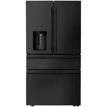 KitchenAid Refrigerator With 26 Cu. Ft. Capacity Full Depth And Stainless Steel With PrintShield Finish Color: Black Ore — thumbnail 6