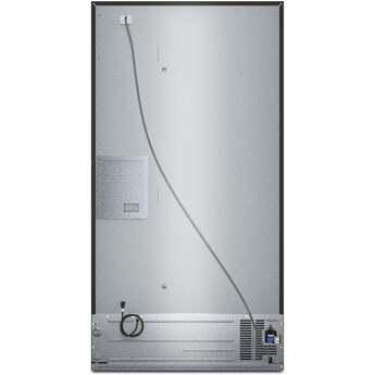 KitchenAid 36 Inch French Door Refrigerator with 26.2 Cu. Ft. Capacity and Platinum Interior: Black Stainless Steel with PrintShield Finish — thumbnail 22
