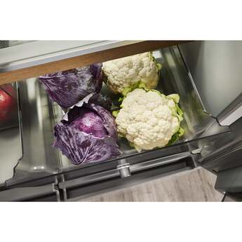 KitchenAid KRQC506MPS 36 Inch Counter Depth French Door Refrigerator — thumbnail 3